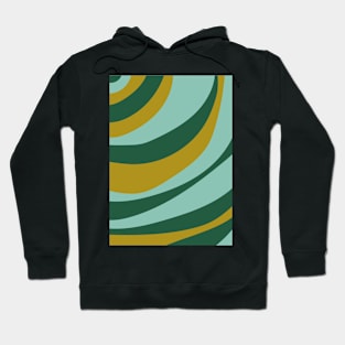 Curved stripes IV Hoodie